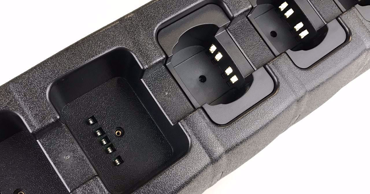 6 Station Rapid Rate Charger for Bendix King KNG-P400 Portable Radios - Image 4