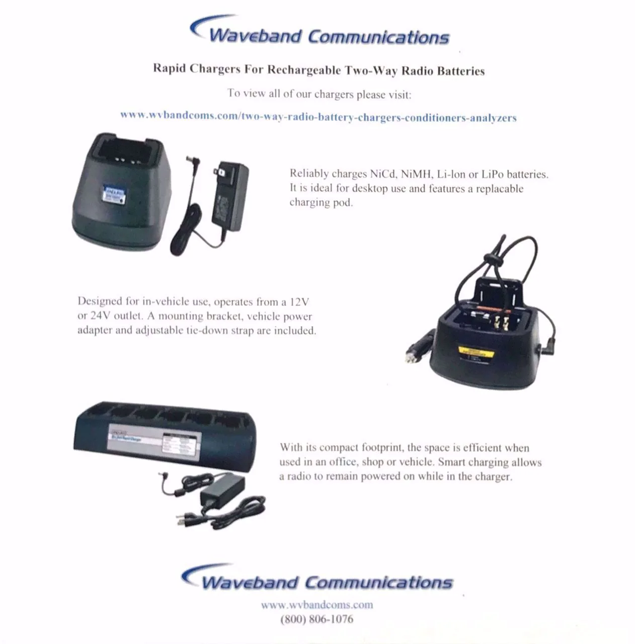 6 Station Rapid Rate Charger for Bendix King KNG-P800 Portable Radios - Image 5