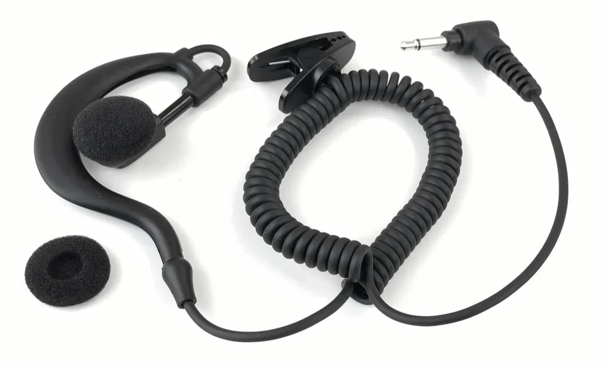 Harris XG-75 Speaker Microphone with C-Shape Earpiece Bundle - Image 2
