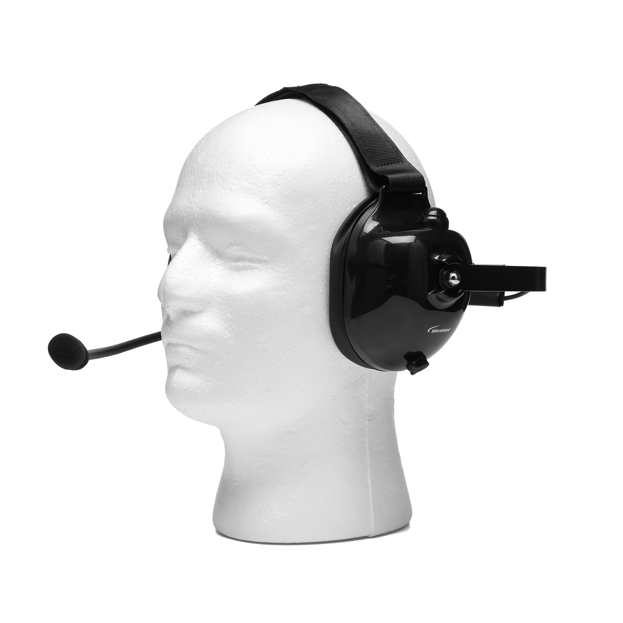 Dual Muff Noise Canceling Headset for Harris XL-45 Radio - Image 15
