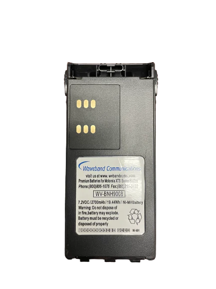 HNN9008, HNN9009 2700 mAh Ni-Mh Battery for Motorola HT750, HT1250, HT150 Radios - Image 3