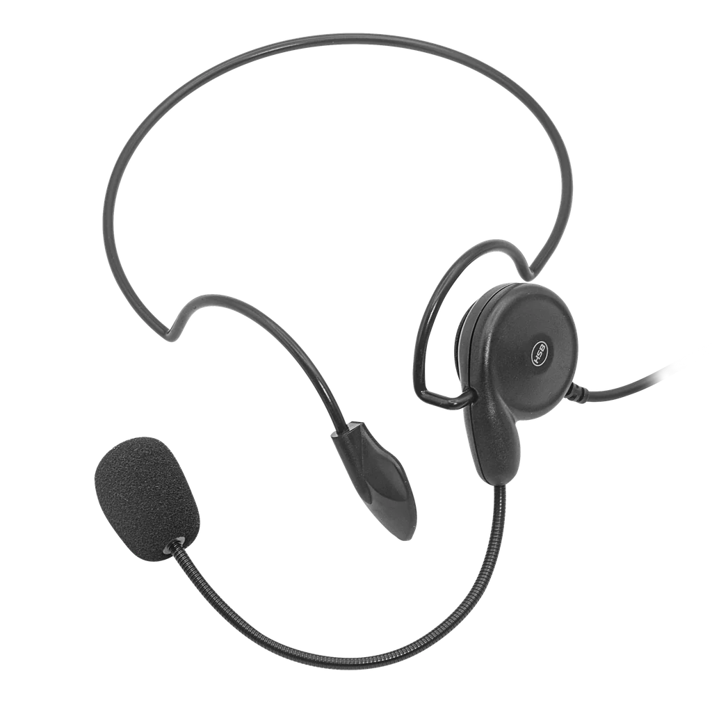 Icom F50 Lightweight Headset with PTT WB# WV4-1013-I5 - Image 5