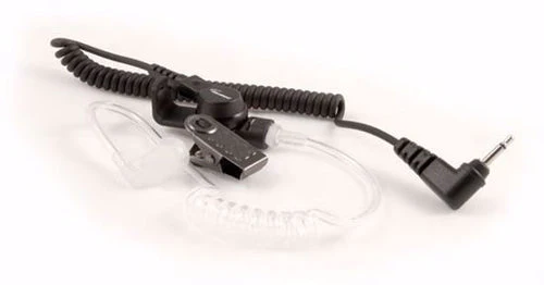 Lapel Mic with Receive-only earpiece for Harris Ma/Com Handheld Radio - Image 2