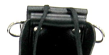 Leather D-Ring Holster for Motorola APX 900 Two-Way Radio - Image 2