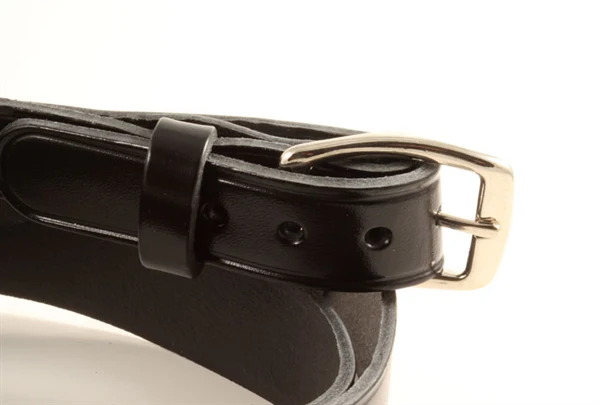Leather Radio Strap - Long Version for D Ring Style Holsters - Image 3