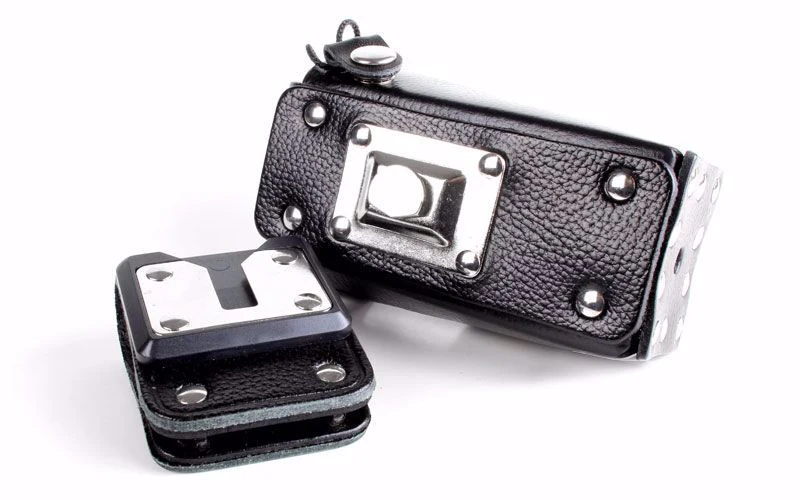 Limited Keypad Swivel Leather Holster for Kenwood TK-5320 - Image 2