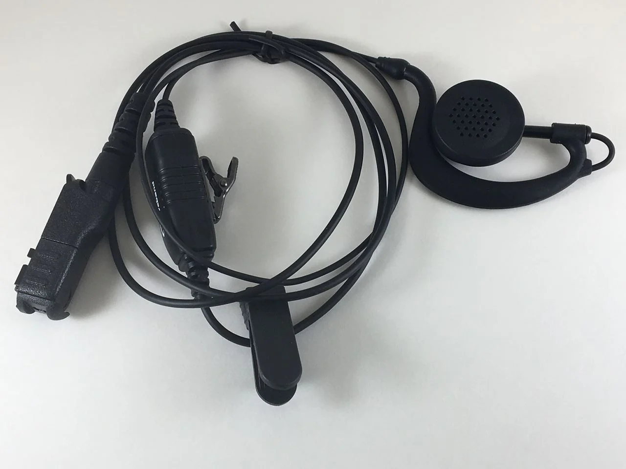 PMLN5727 Comparable Single-Wire Swivel Earpiece  for Motorola DP2400e, DP2600e, DP3441e Handheld radios. - Image 3