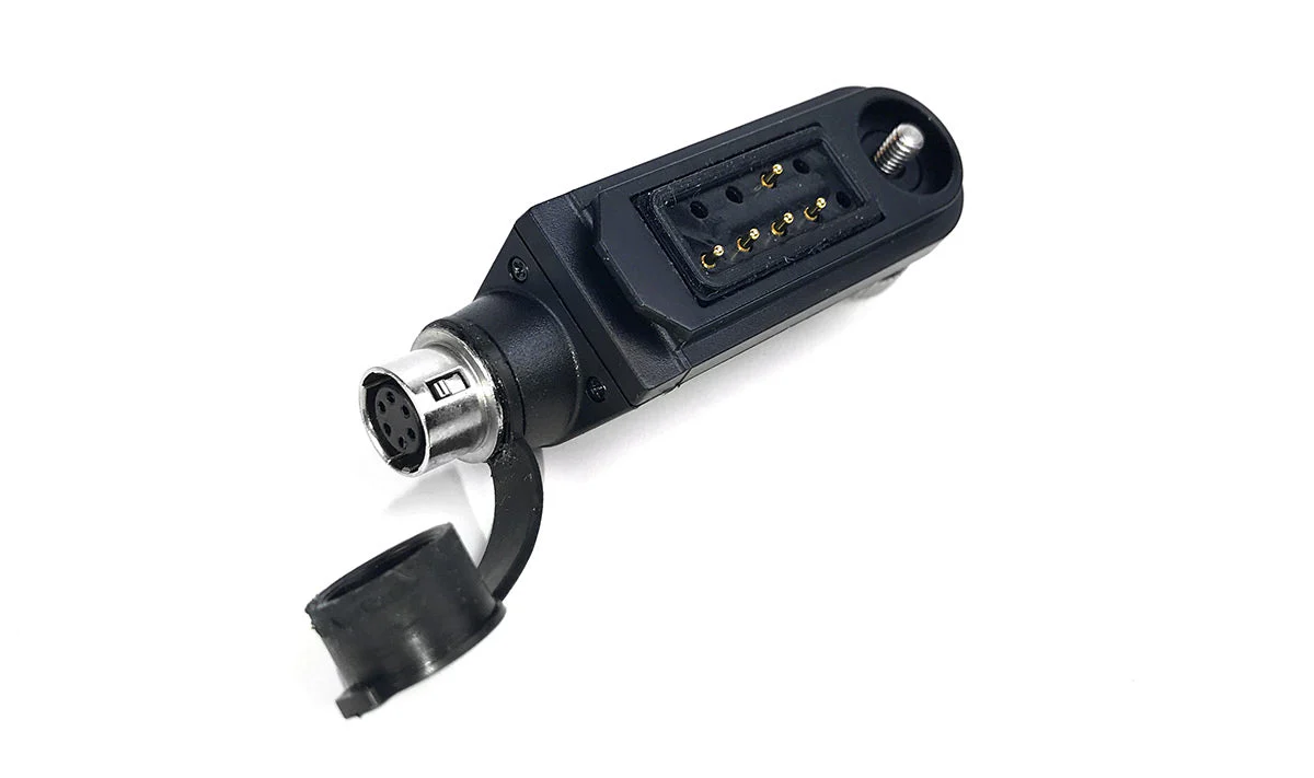 Harris XL-185 Two-Wire Surveillance Kit with Quick Disconnect Adapter - Image 2