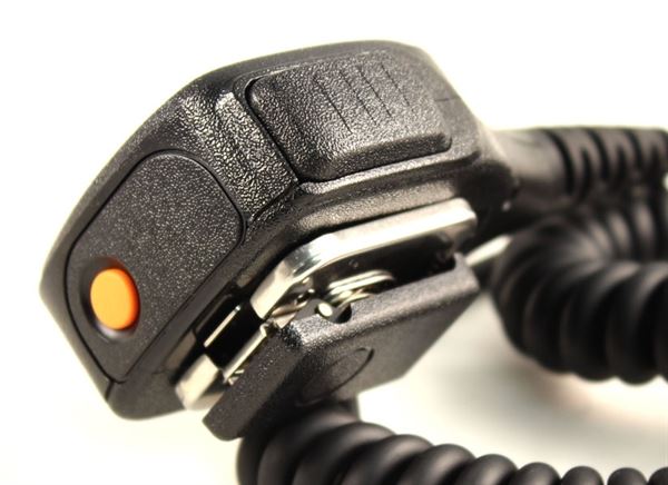 Speaker Microphone with Emergency Button for Harris M/A-Com P5100 Radio - Image 2